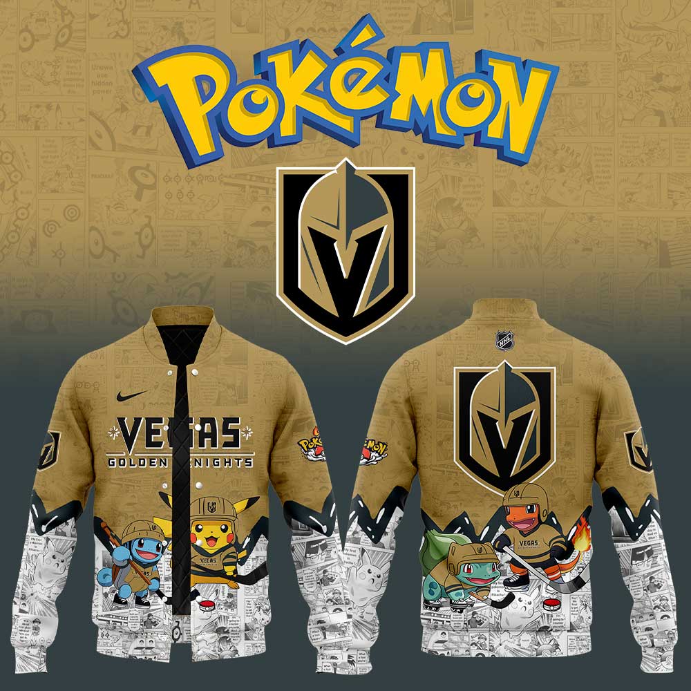 Vegas Golden Knights X Pok?Mon New Jacket