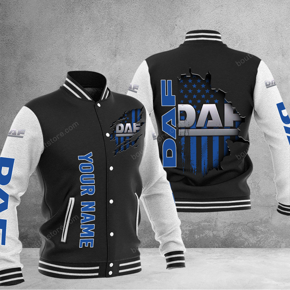 Daf Baseball Jacket Gift For Fan 0214