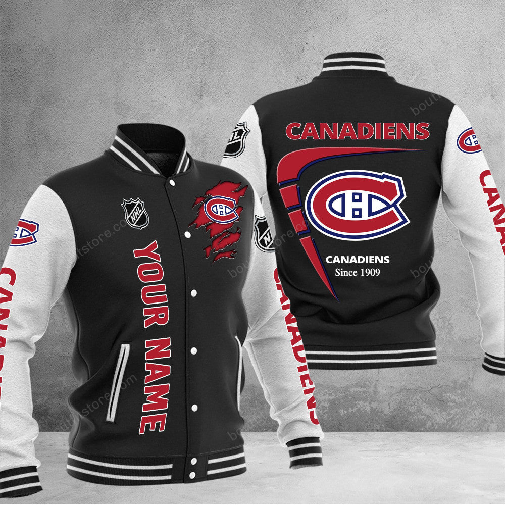 Montreal Canadiens Baseball Jacket Gift For Fan 0534