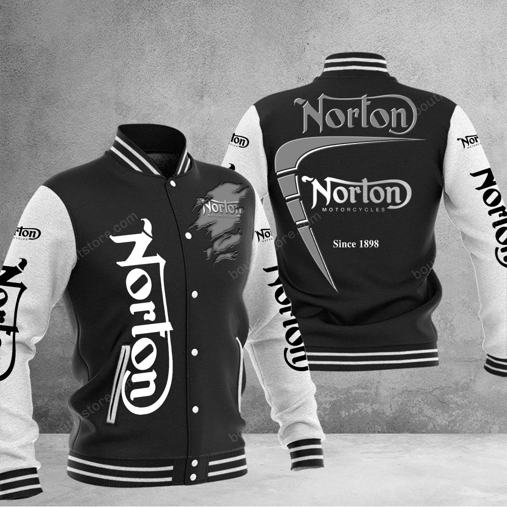 Norton Baseball Jacket Gift For Fan 0090