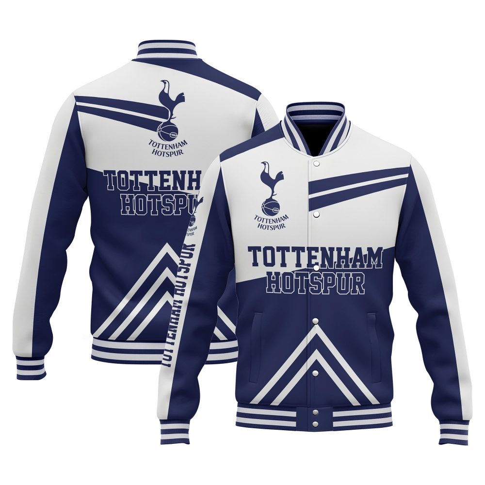 Tottenham Hotspur Special Design 3D Unisex Varsity Jacket
