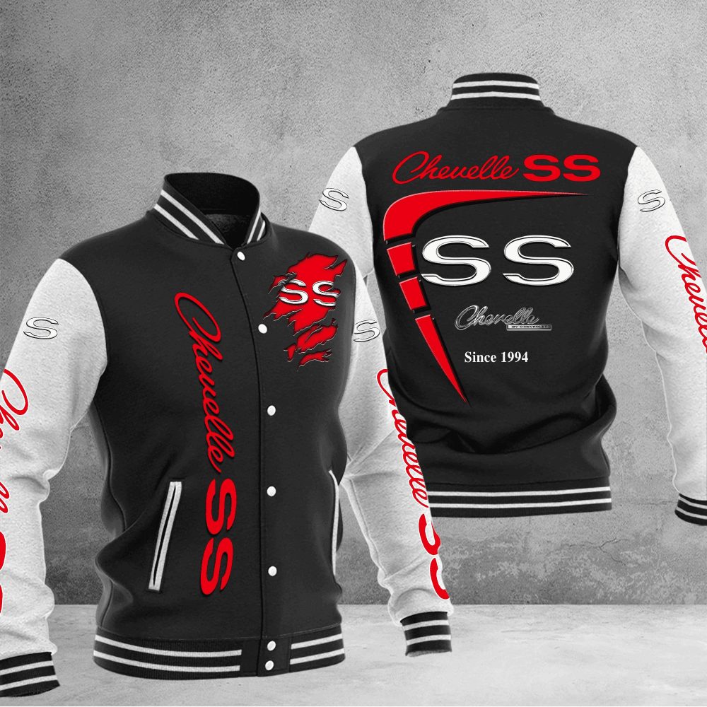 Chevelle Ss Baseball Varsity Jacket Full Color