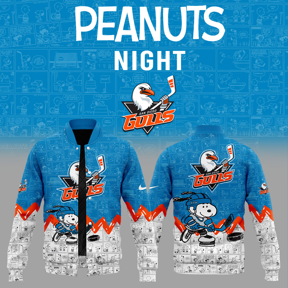 San Diego Gulls 75Th Anniversary Of Peanuts Jacket
