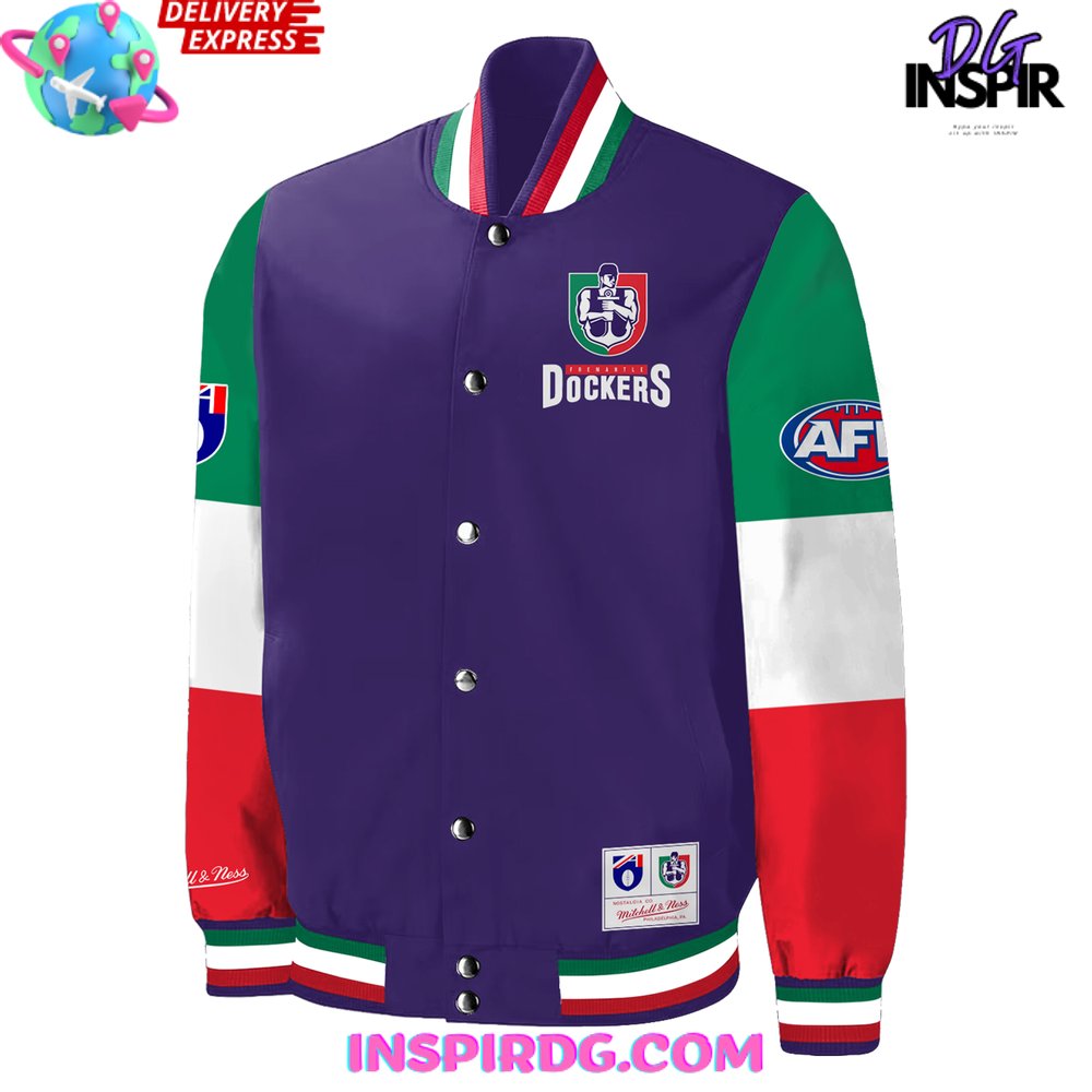 Afl Fremantle Dockers 2024 Special Edition Baseball Jacket