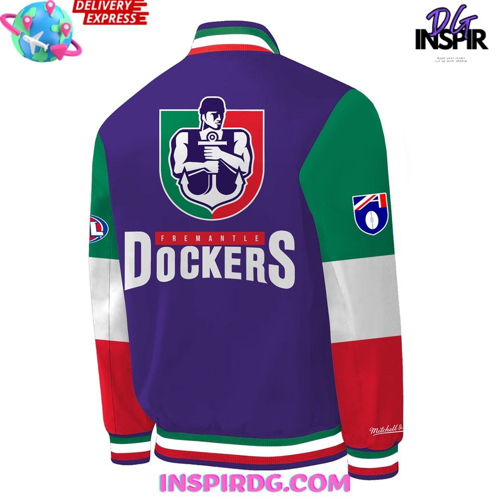 Afl Fremantle Dockers 2024 Special Edition Baseball Jacket