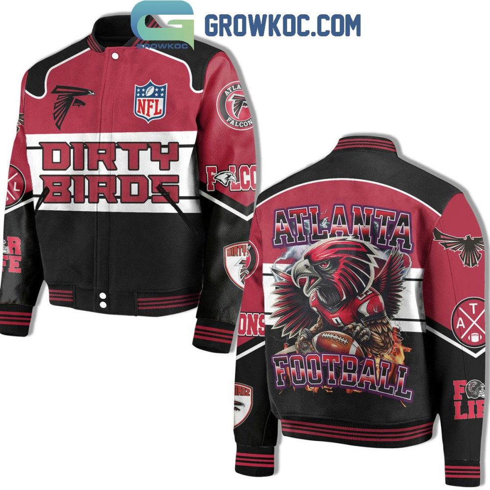 Atlanta Football Jacket - Bold Dirty Birds Design For True Fans!