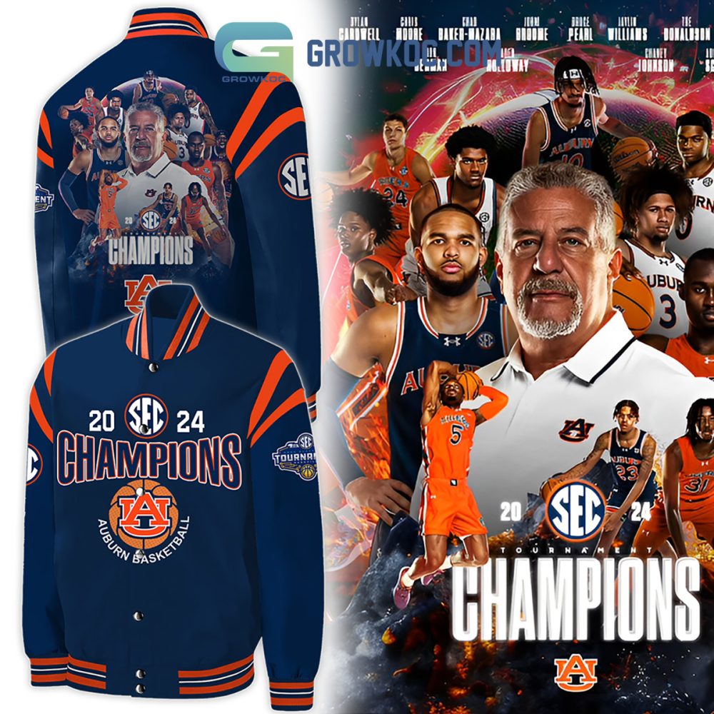 2024 Auburn Basketball Sec Champions Jacket - Limited Edition Fan Gear