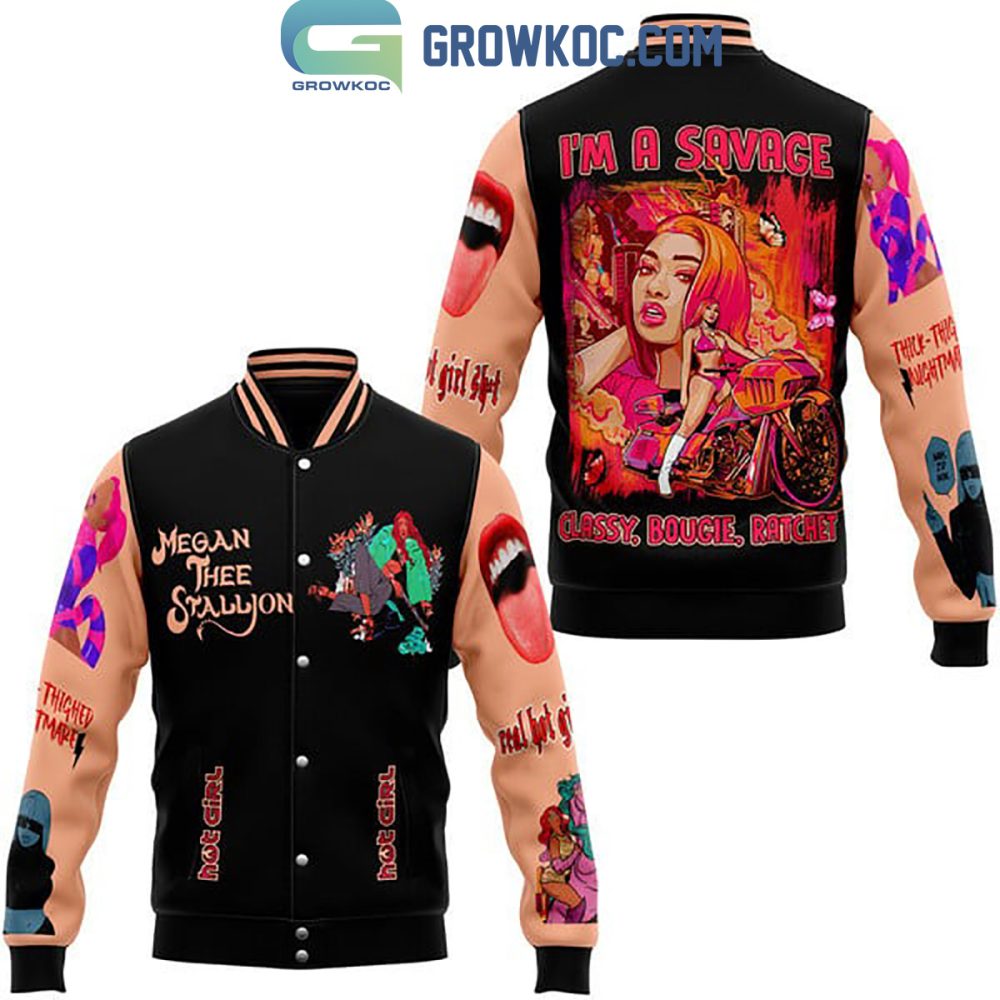 Limited Edition Megan Thee Stallion Varsity Jacket – Bold Style, Iconic Design!