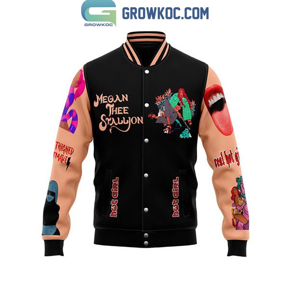 Limited Edition Megan Thee Stallion Varsity Jacket – Bold Style, Iconic Design!