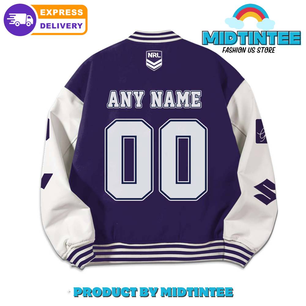 Melbourne Storm Nrl Rugby Baseball Jacket