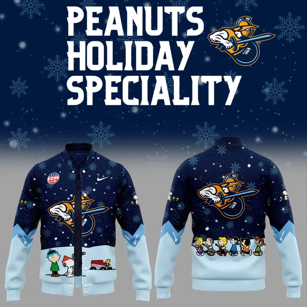 Atlanta Gladiators Peanuts &amp; Snoopy Nike Bomber Jacket