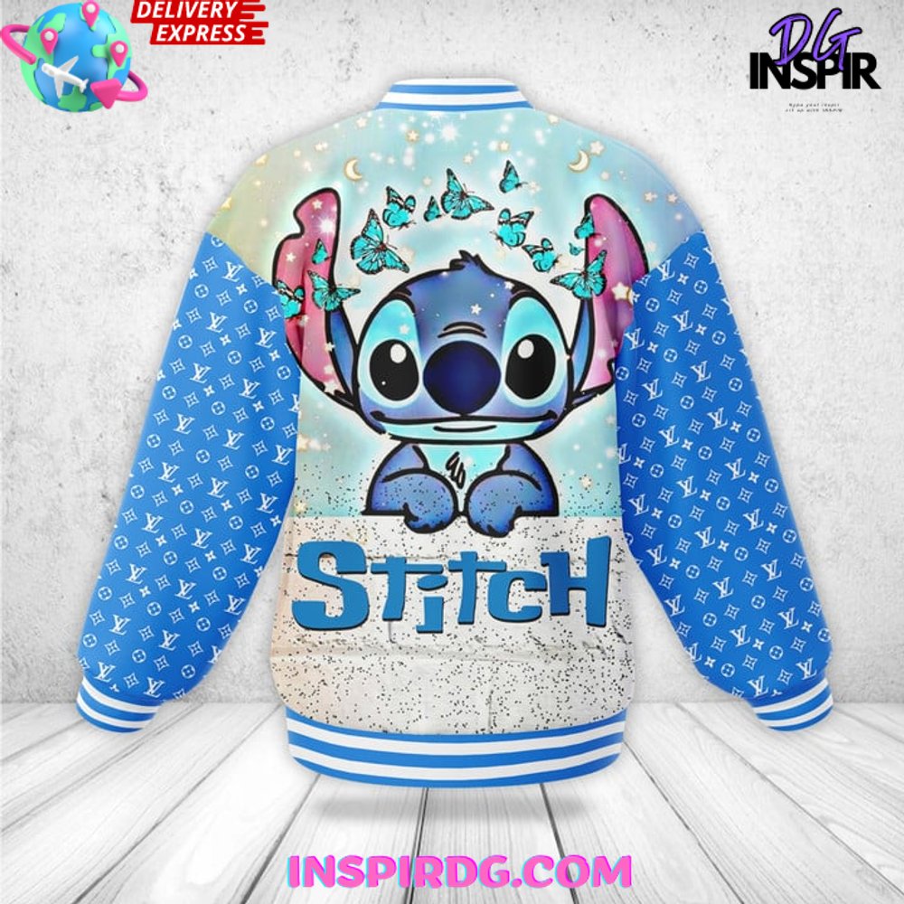 Stitch X Louis Vuitton Limited Edition Baseball Jacket