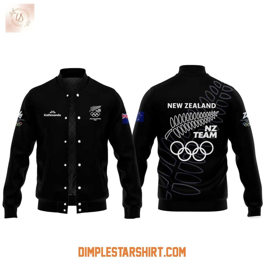 Team New Zealand 2026 Olympic Milano Cortina Jacket