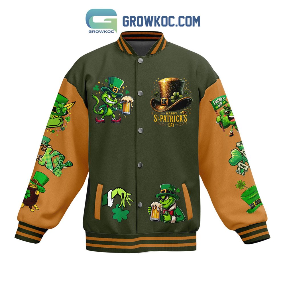 St. Patrick'S Day Cheers Jacket - Fun Green Graphic Beer Lover'S Gift