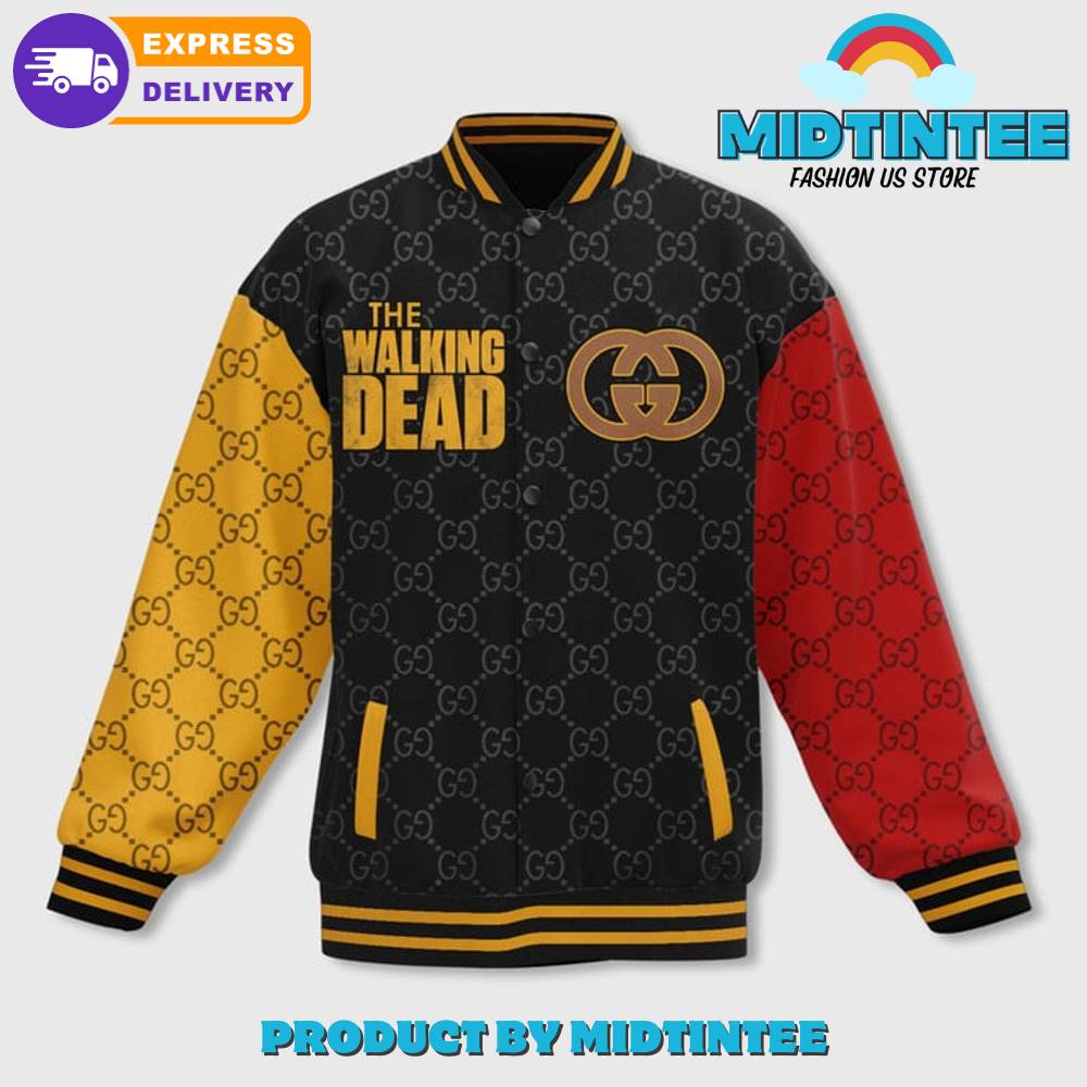 The Walking Dead X Gucci Baseball Jacket