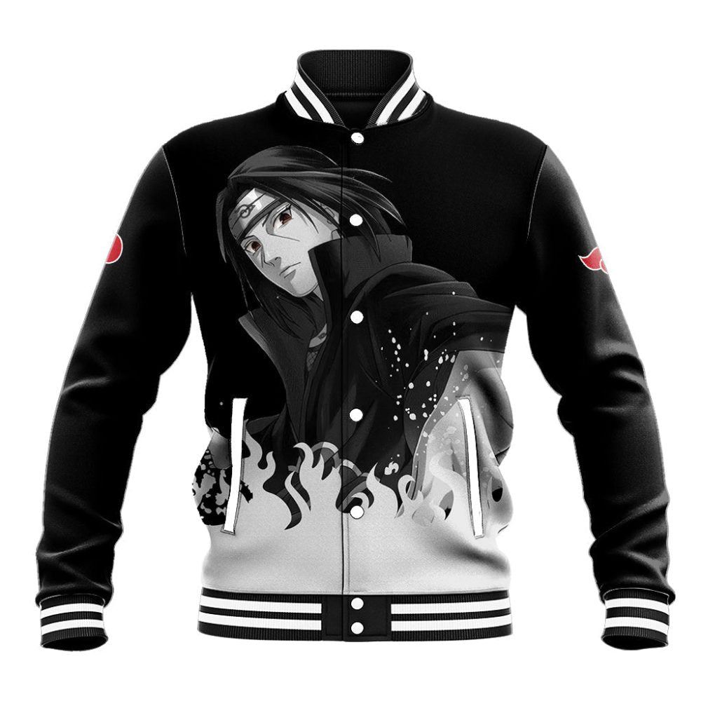 Akatsuki Itachi Uchiha Akatsuki Itachi Uchiha Baseball Jacket Ts04