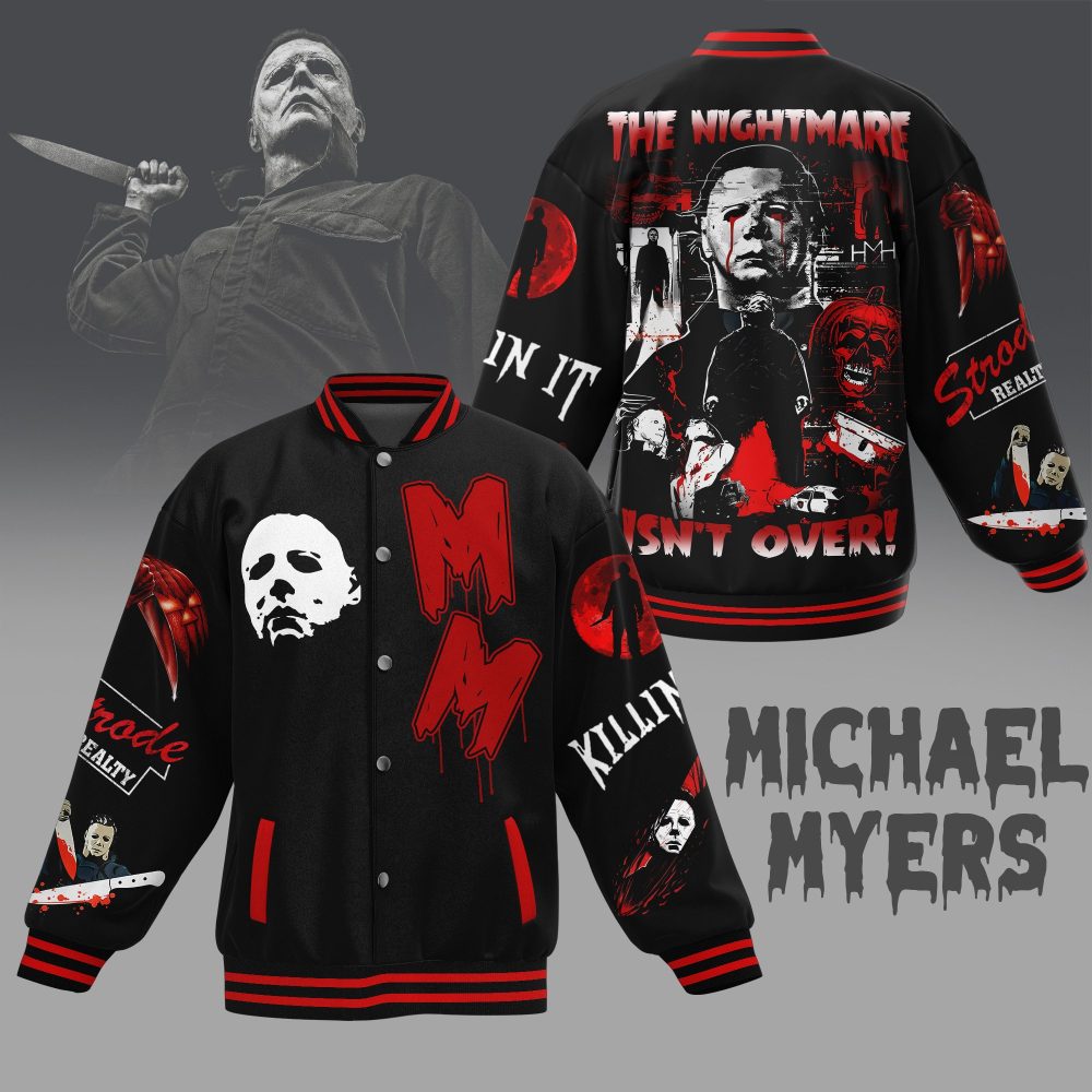 Michael Myers New Bomber Baseball Jacket For Fan