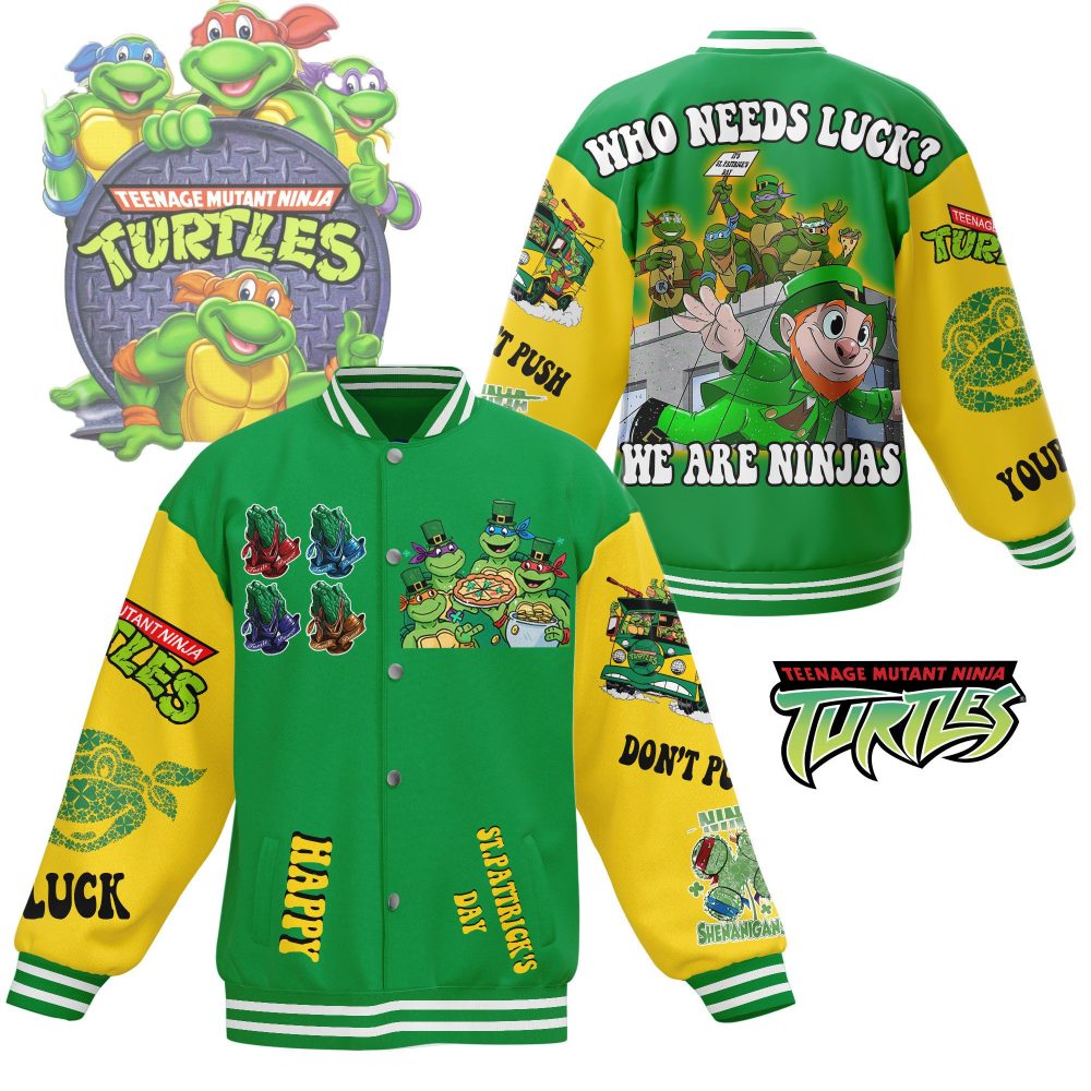 Teenage Mutant Ninja Turtles New Bomber Baseball Jacket For Fan