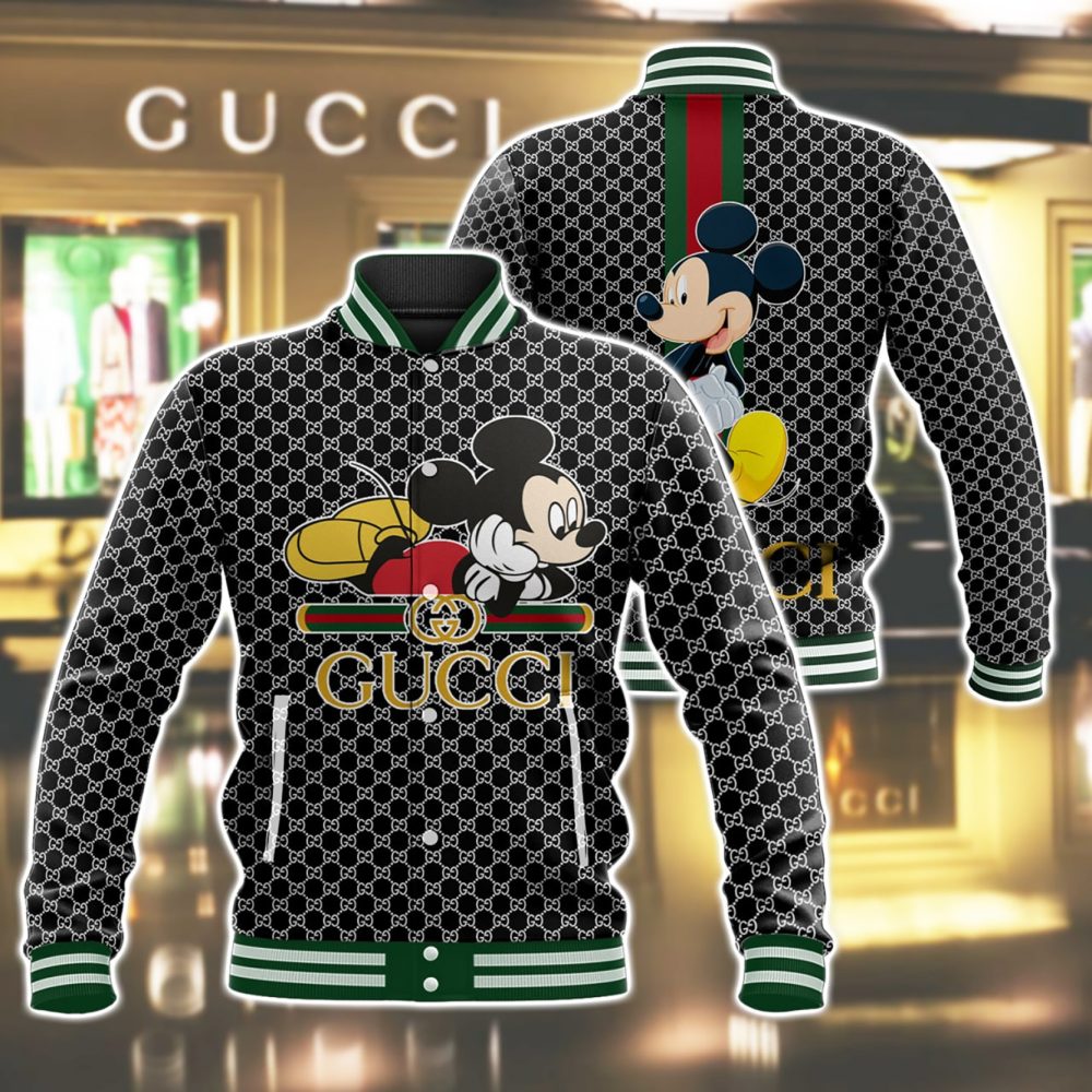 Gucci Limited Varsity Jacket Bj1-M0014