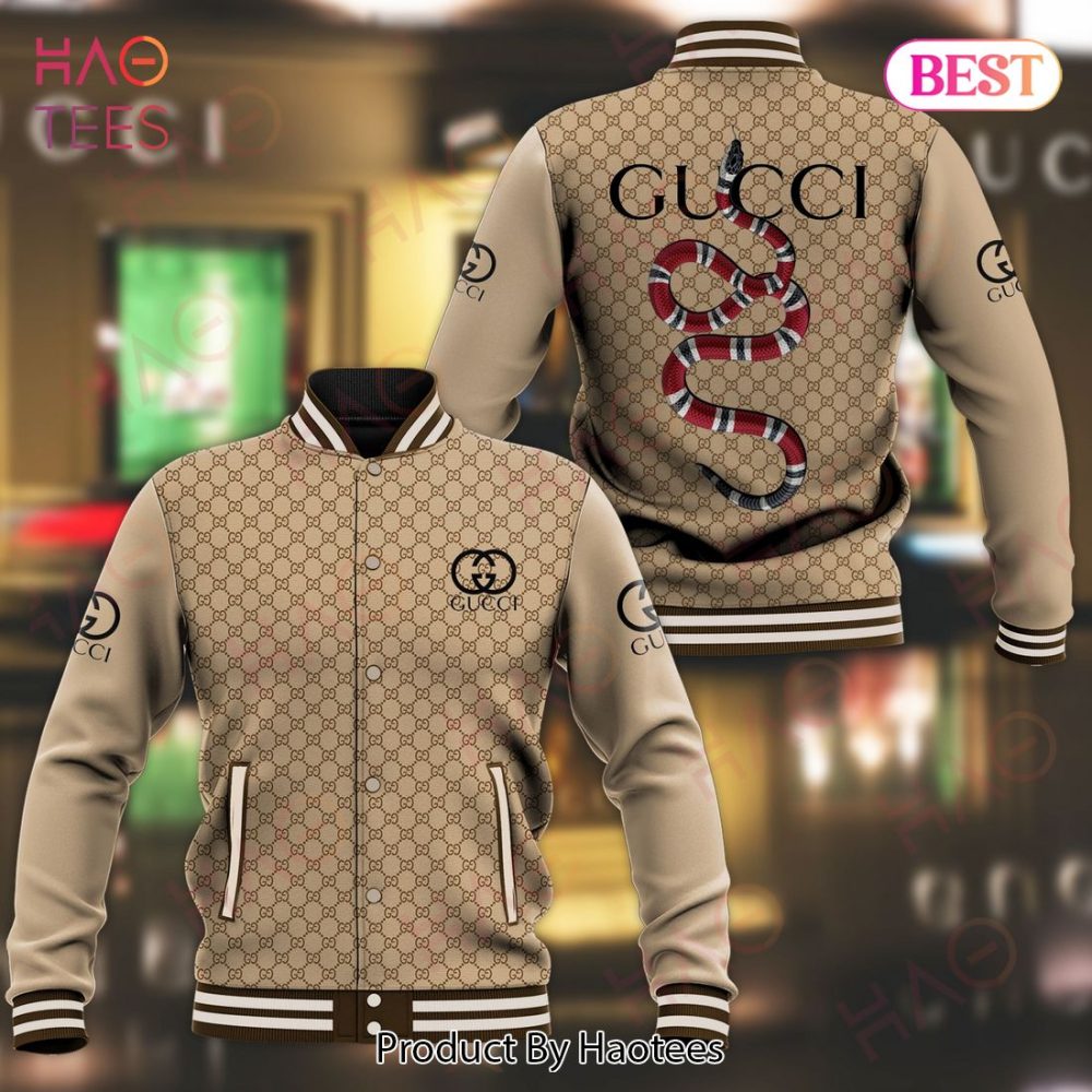 New Edition Gucci Snake Varsity Jacket Us
