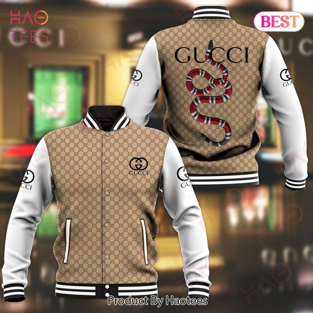 New Edition Gucci Snake Varsity Jacket Us