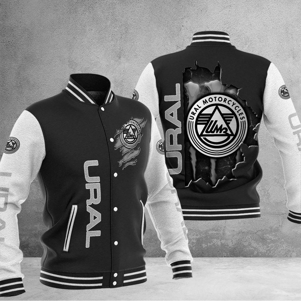 Ural Dmhj0943 Baseball Jacket Logo Baseball Varsity Jacket