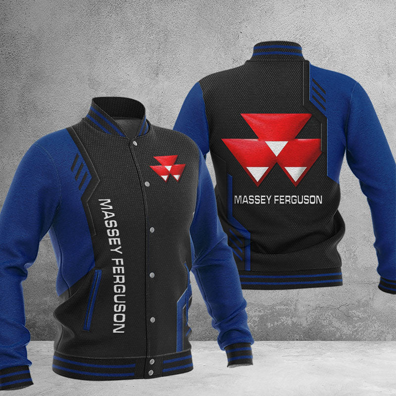 Massey Ferguson Dmhj0803 Baseball Jacket Logo Baseball Varsity Jacket