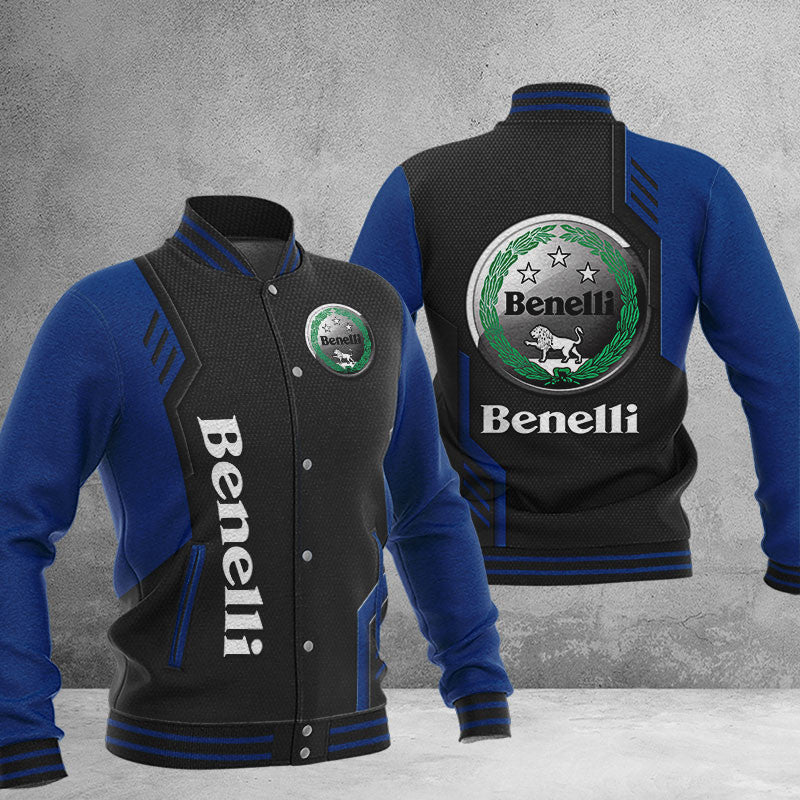 Benelli Dmhj0746 Baseball Jacket Logo Baseball Varsity Jacket