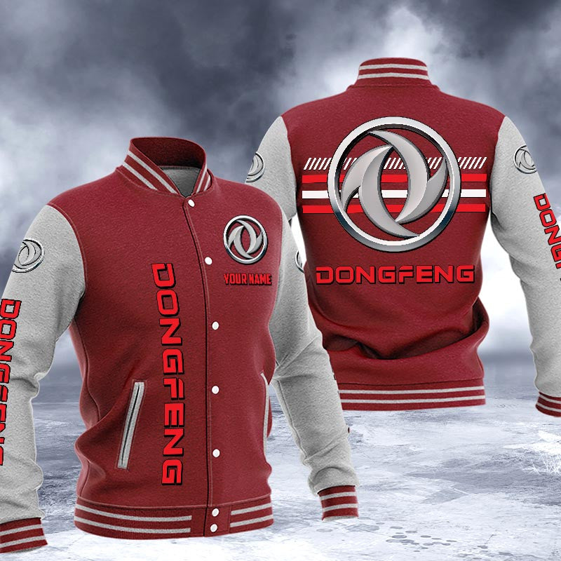Dongfeng Dmhj1622 Logo Baseball Varsity Jacket