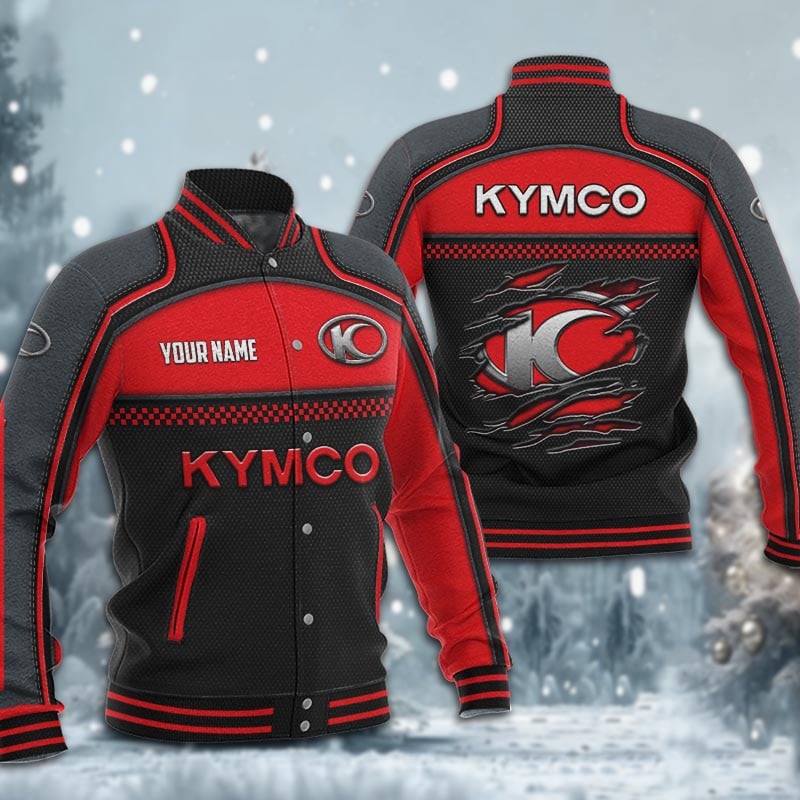 Kymco Dmhj1889 Baseball Jacket Logo Baseball Varsity Jacket