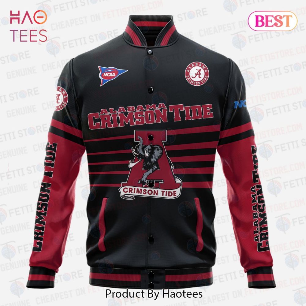 Alabama Crimson Tide Varsity Jacket - Stylish Fan Gear For Die-Hard Supporters