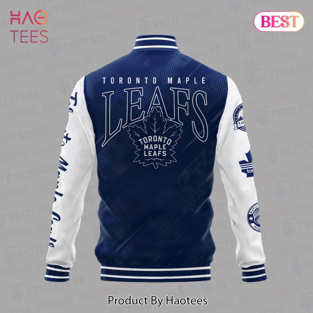 Toronto Maple Leafs Varsity Jacket - Stylish Fan Gear For Hockey Enthusiasts