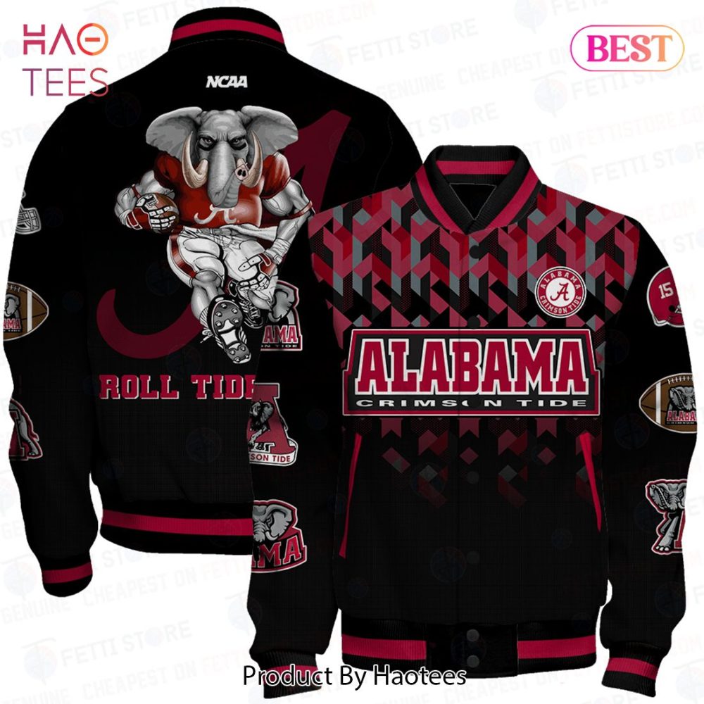 Alabama Crimson Tide Varsity Jacket - Roll Tide Fan Gear For Ultimate Support