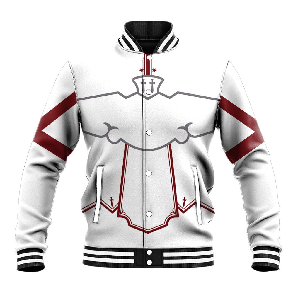 Asuna Yuuki Uniform Baseball Jacket Sword Art Online Ts04