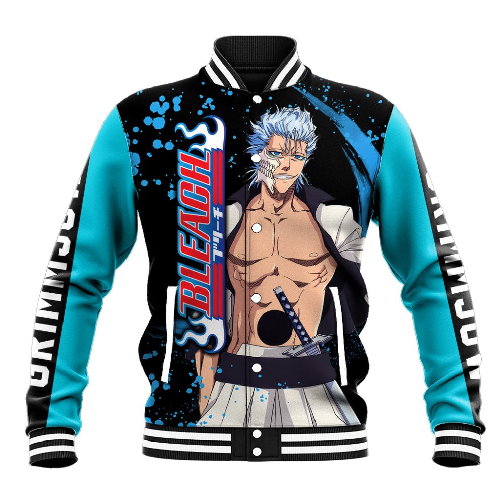 Grimmjow Baseball Jacket Bleach Ts04