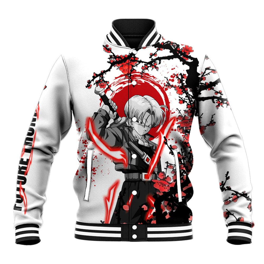 Future Trunks - Dragon Ball Japan Style Baseball Jacket Ts04