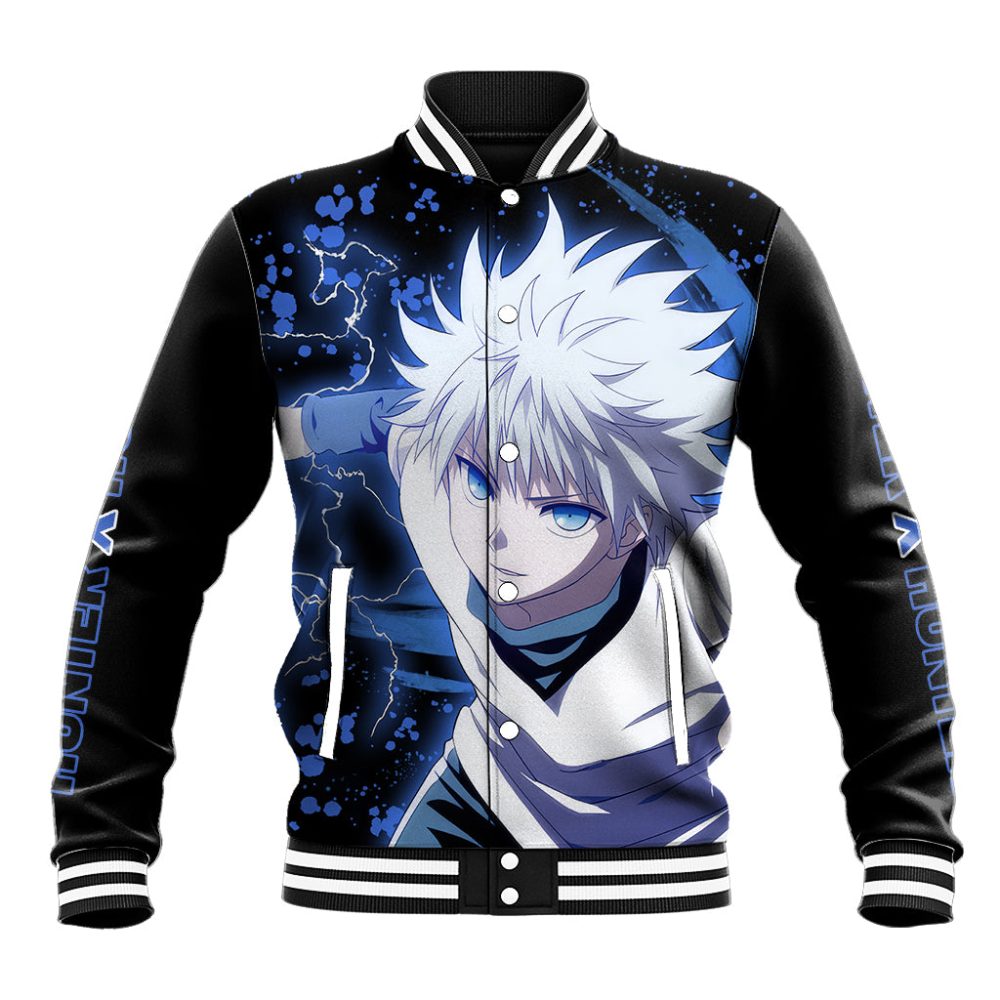 Killua Zoldyck Baseball Jacket Hunter X Hunter Ts04