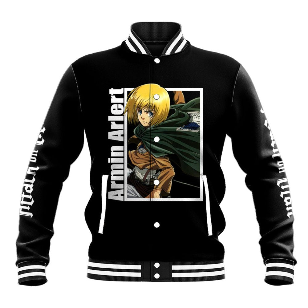 Armin Arlert Baseball Jacket Attack On Titan Ts04