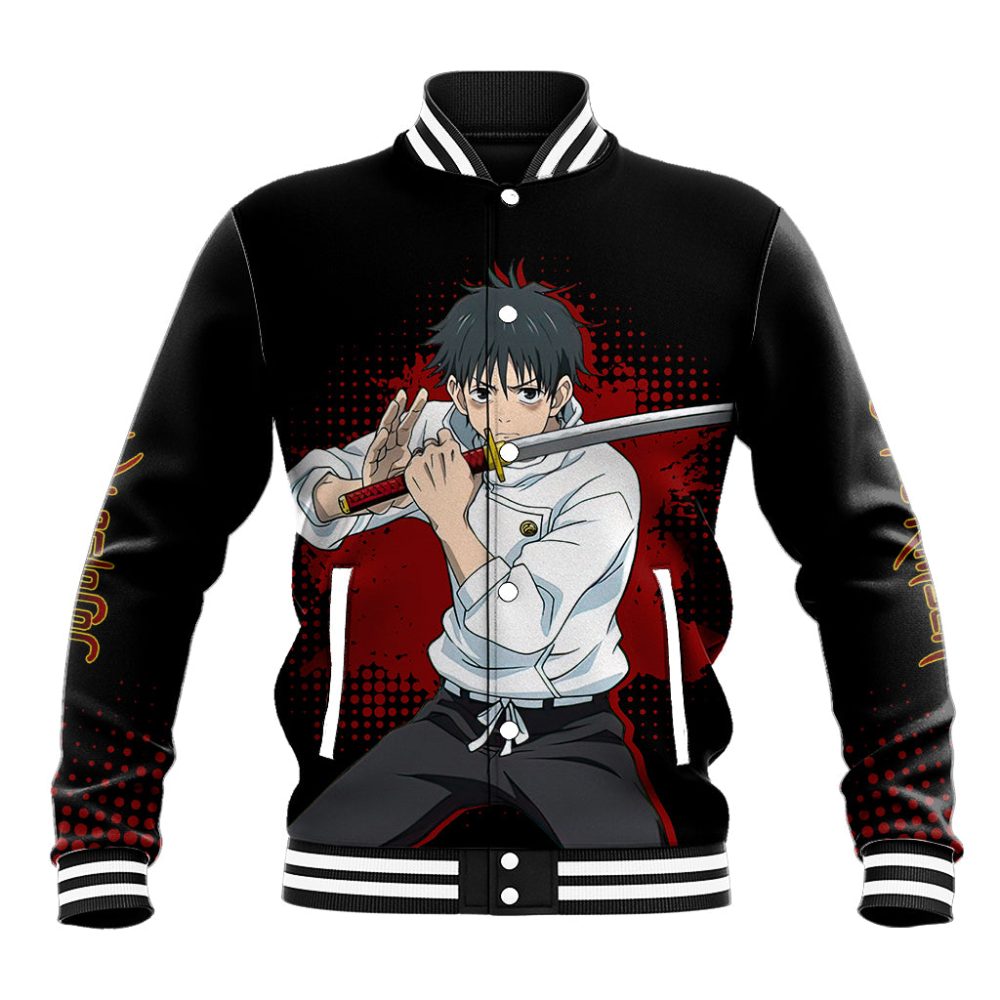 Yuta Okkotsu Baseball Jacket Jujutsu Kaisen Ts04
