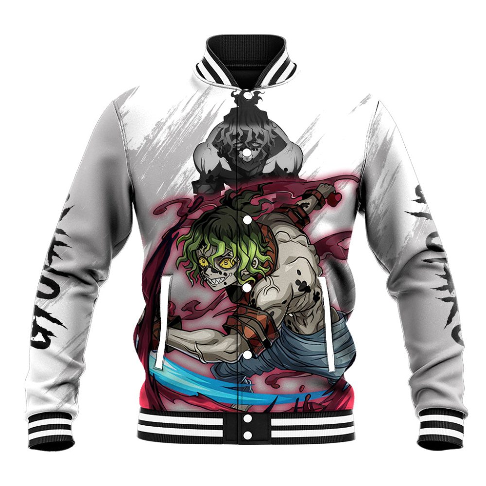 Gyutaro Baseball Jacket Demon Slayer Ts04