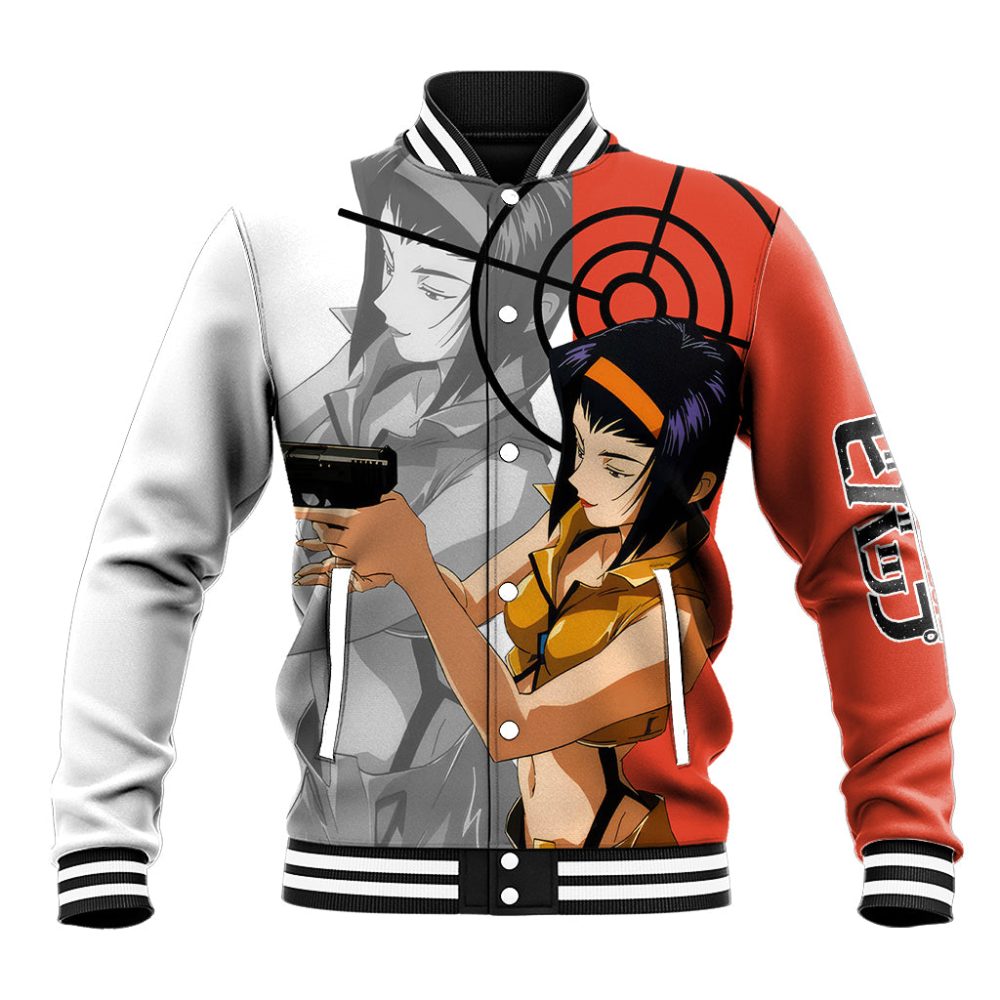 Faye Valentine Cowboy Bebop Baseball Jacket Anime Style Ts04