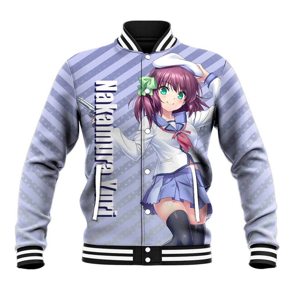 Nakamura Yuri Baseball Jacket Angel Beast Ts04