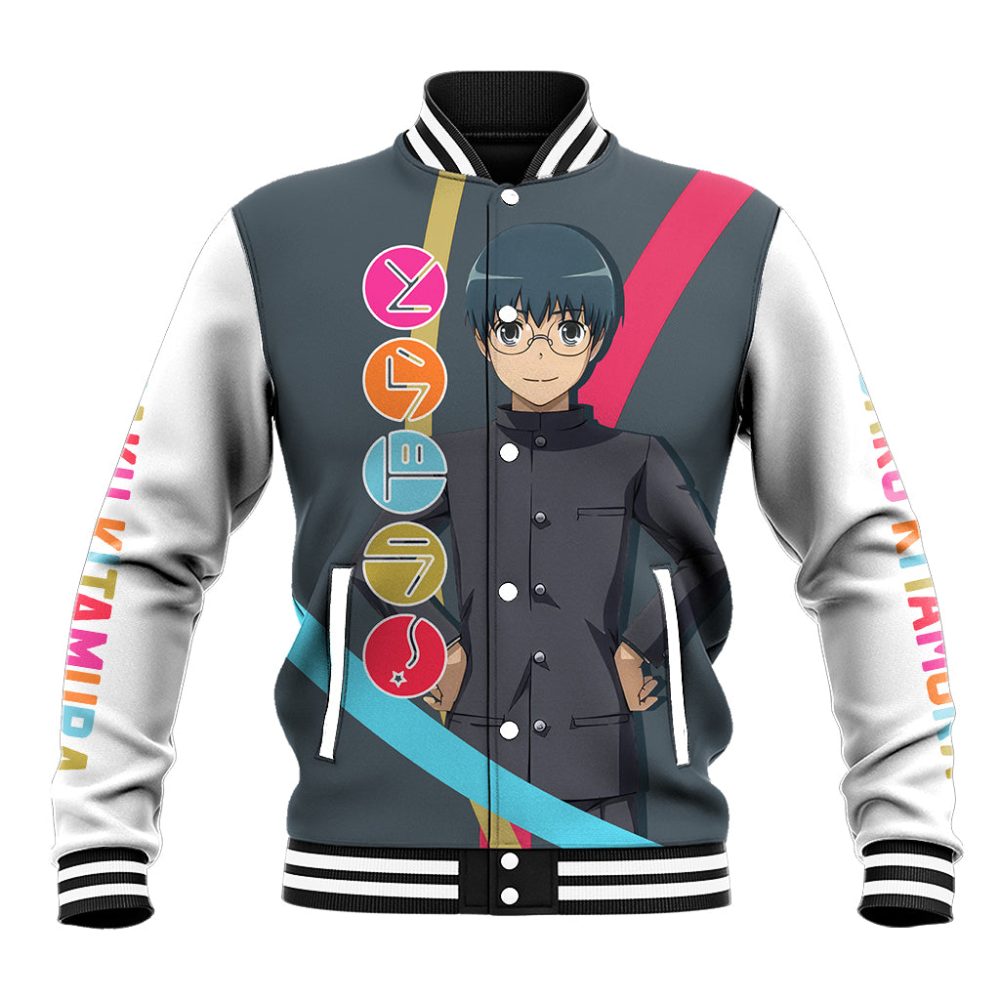 Yusaku Kitamura Baseball Jacket Toradora Ts04