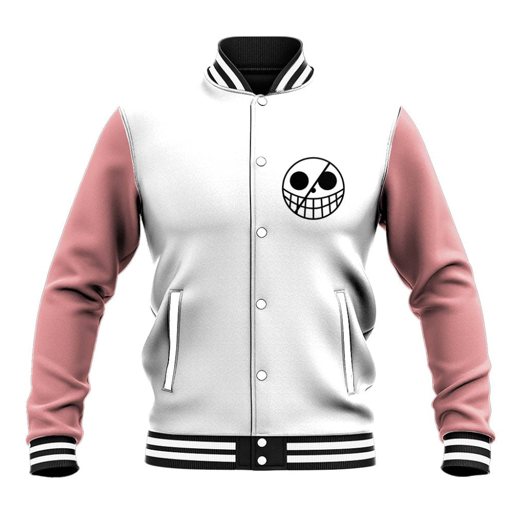 Donquixote Doflamingo - One Piece Anime Baseball Jacket Ts04
