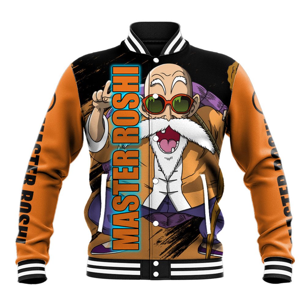 Master Roshi - Dragon Ball Baseball Jacket Ts04