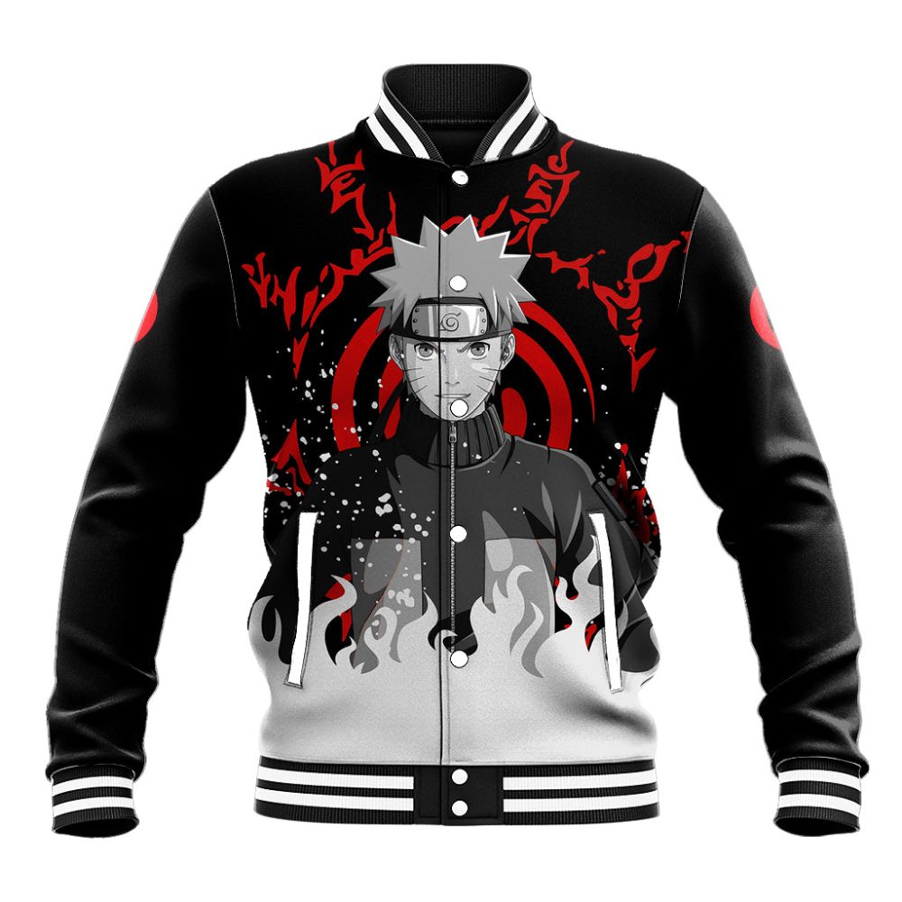 Uzumaki Baseball Jacket Naruto Ts04