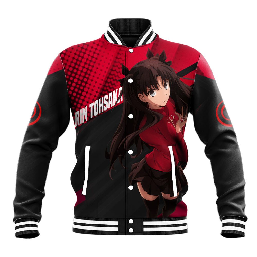 Rin Tohsaka Baseball Jacket Ts04