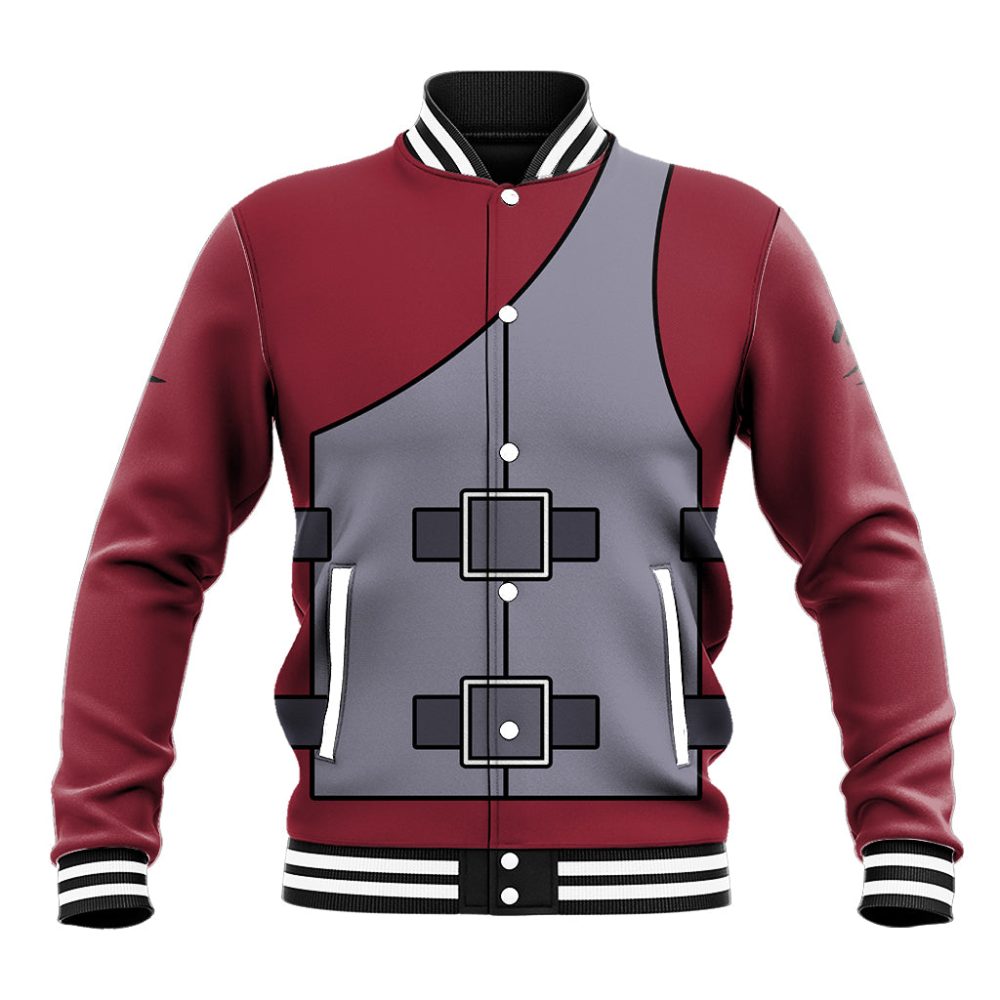 Gaara Uniform Baseball Jacket Ts04