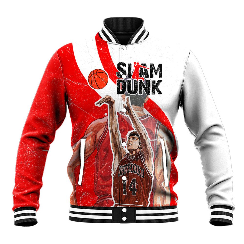 Slamdunk Movie Baseball Jacket Mitsui Hisashi The Mvp Ts07